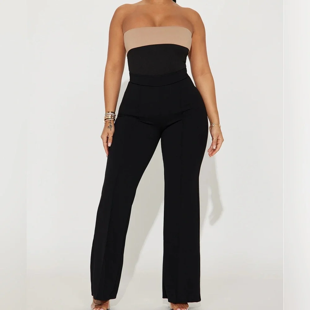 Sexy Black Stretchy Sleeveless Tube Top Bodysuit / Size Small NWOT - Picture 12 of 14